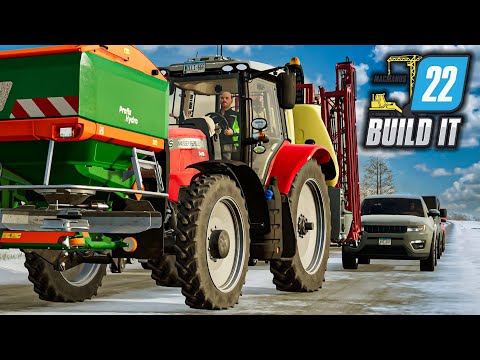 LS22 Build It #40 - Sabotage an unserem HOF! Woher kam der AUFTRAG - Landwirtschaft Simulator 22