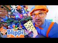 Blippi Decorates The Christmas Tree Educational Videos For Kids