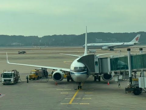 Jan-18-2026 Air China CA131 (B-5397) B737-800 Seoul Incheon Airport Landing