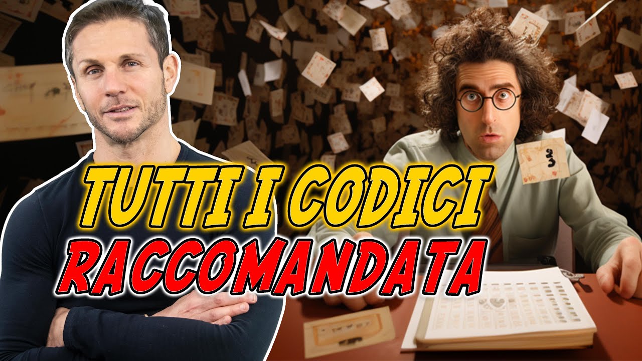 RACCOMANDATA: CODICI per sapere cosa c'è dentro | Avv. Angelo Greco