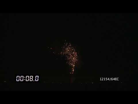 12154/64EC - Cake Ø20mm 64s F-shape 40sec H35m Cat.2 Nec416g 1.4G Babylon 6/1