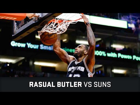 Rasual Butler Highlights: 12 PTS, 3 STL, 1 BLK vs Suns (21.02.2016)