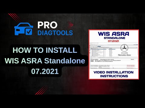 How to Install WIS/ASRA Standalone 07.2021 on Windows 10/11 | Mercedes Workshop Manual Setup