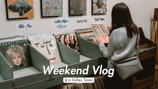 【US vlog】サマータイムの始まりとテキサスの美食に癒やされる休日🌿☕️｜スーパーとvuori購入品紹介 | 暮らしを整える旬の食材とルームウェア