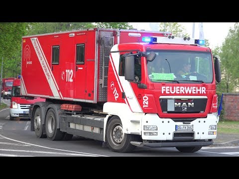 [WALDBRAND IM KREIS VIERSEN] - Einsatzfahrt Bereitschaft 1 der Bezirksregierung Düsseldorf -