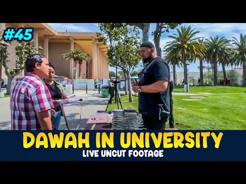 Giant Muslim Warning University Students About The Truth Of Islam || EP.45