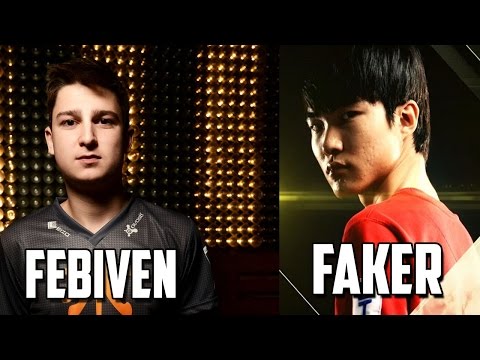 FEBIVEN DESTROYS FAKER | Faker vs Febiven | SKT T1 vs Fnatic