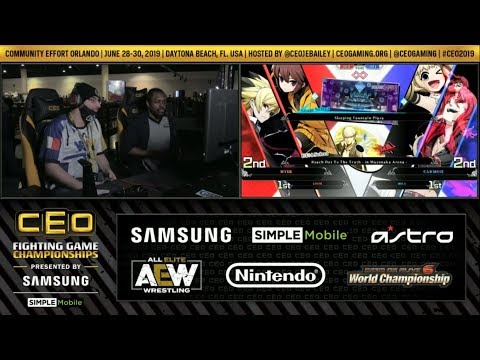 CEO 2019 BlazBlue CTB Top 8 - OMNIX vs W2W RINO