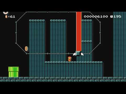 Mario Maker - The Lunar Tower (by solarhorse)