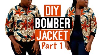 HOW TO SEW A BOMBER JACKET PROFESSIONALLY