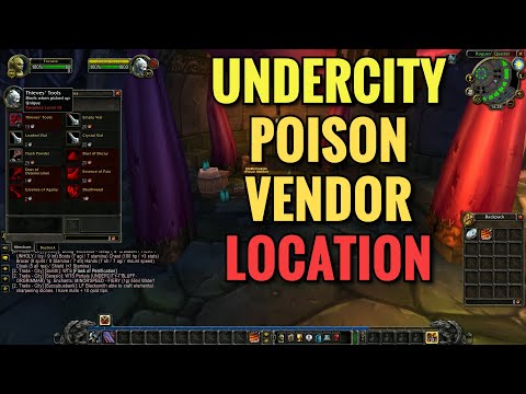 Undercity Poison Vendor Location - WoW Classic