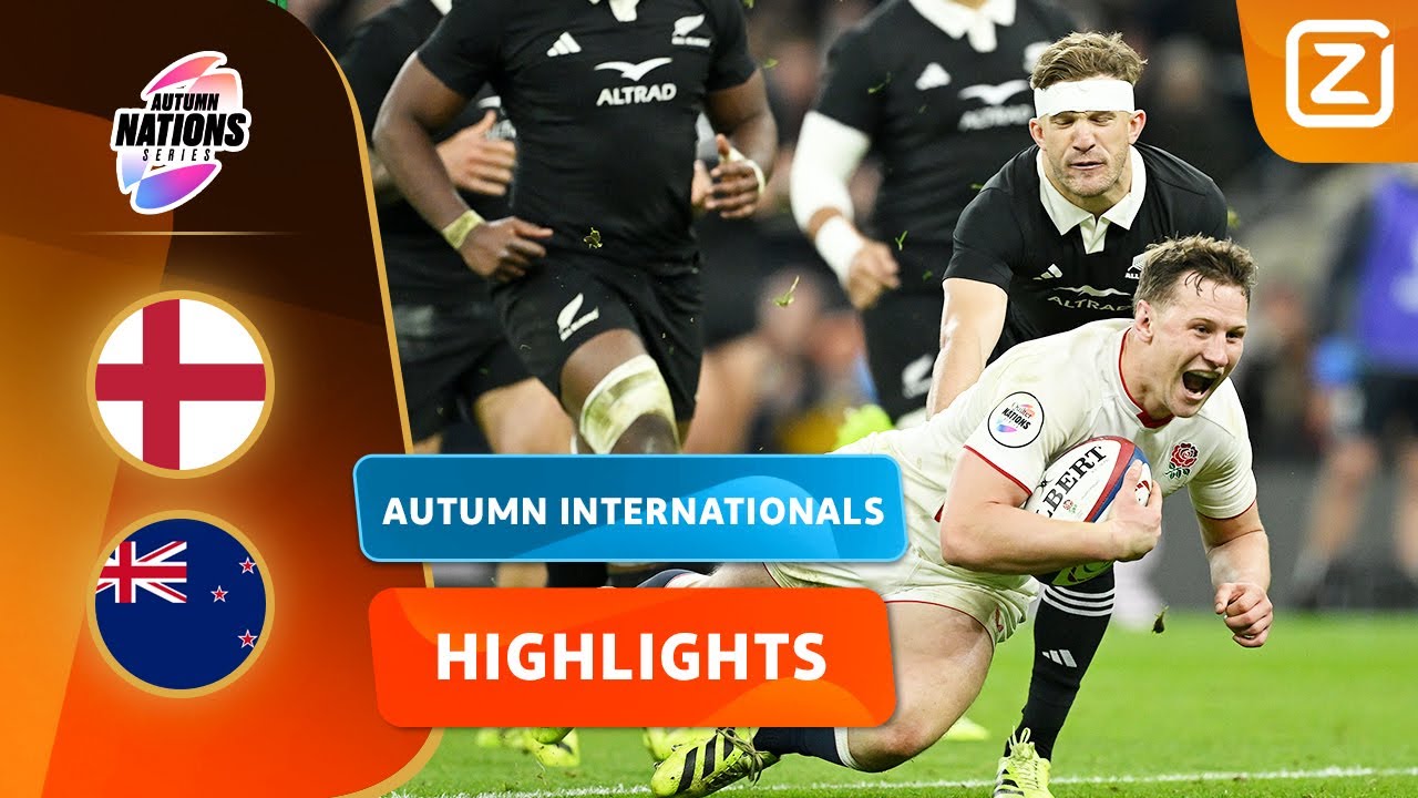 SENSATIONELE COMEBACK IN PRACHTIGE CLASH!😱🥵| Engeland vs Nieuw-Zeeland | Autumn Internationals 2025