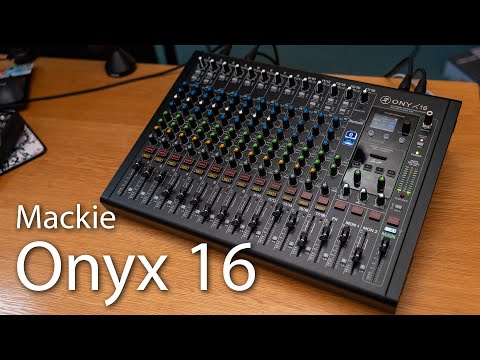 Mackie Onyx 16 im Test - Vielseitiges analoges Mischpult mit Mehrspur Interface_1