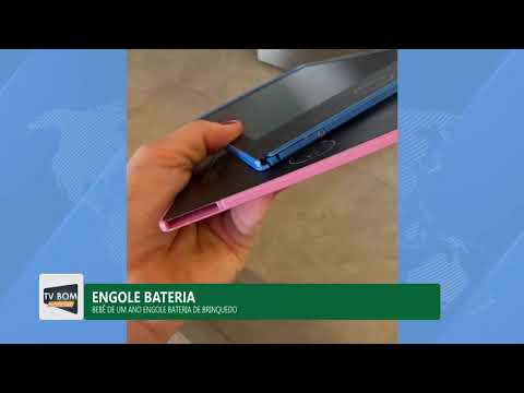 BEBÊ DE UM ANO ENGOLIU BATERIA DE BRINQUEDO