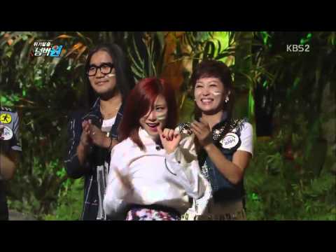 Live HD 140526 Jun Hyoseong 전효성   Good Night Kiss CUT @Crisis Escape No1