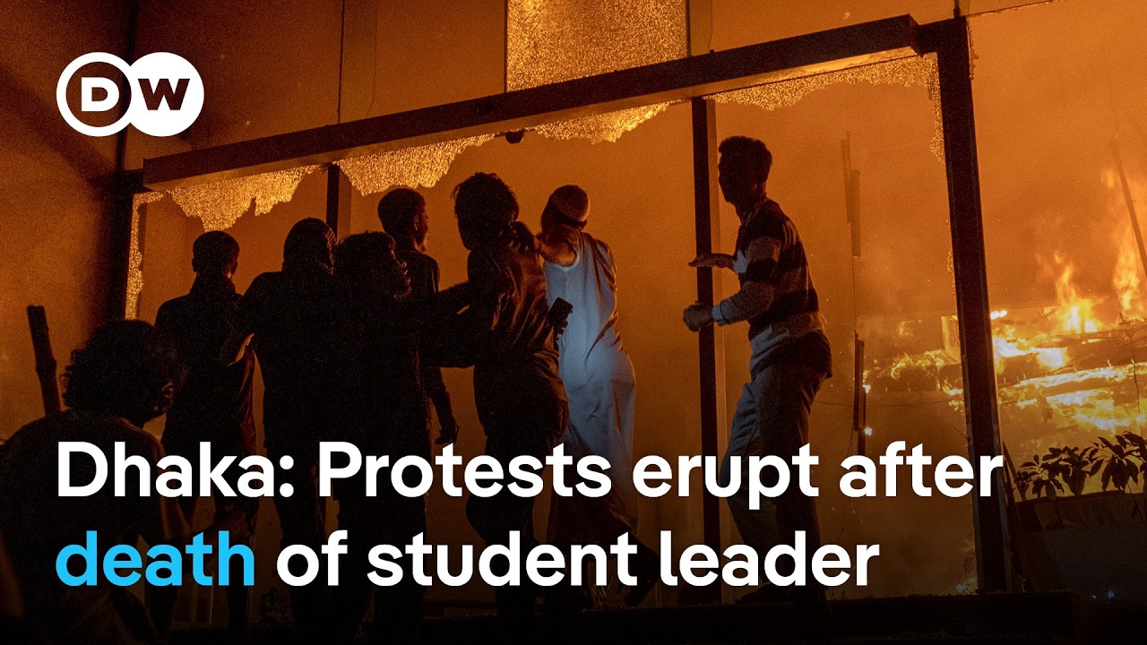 Why the death of prominent student activist Sharif Osman Hadi sparked protests in Dhaka | DW News