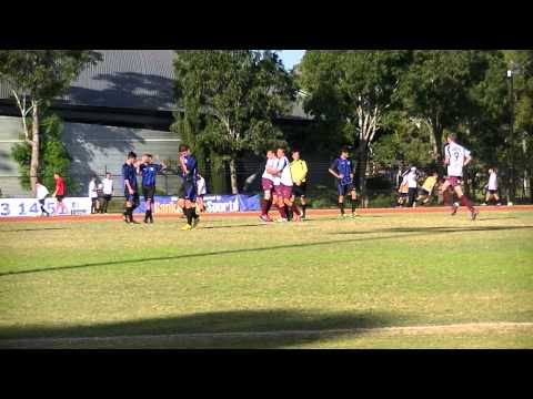 Hawkesbury's 2nd goal against Inter Lions State League 1