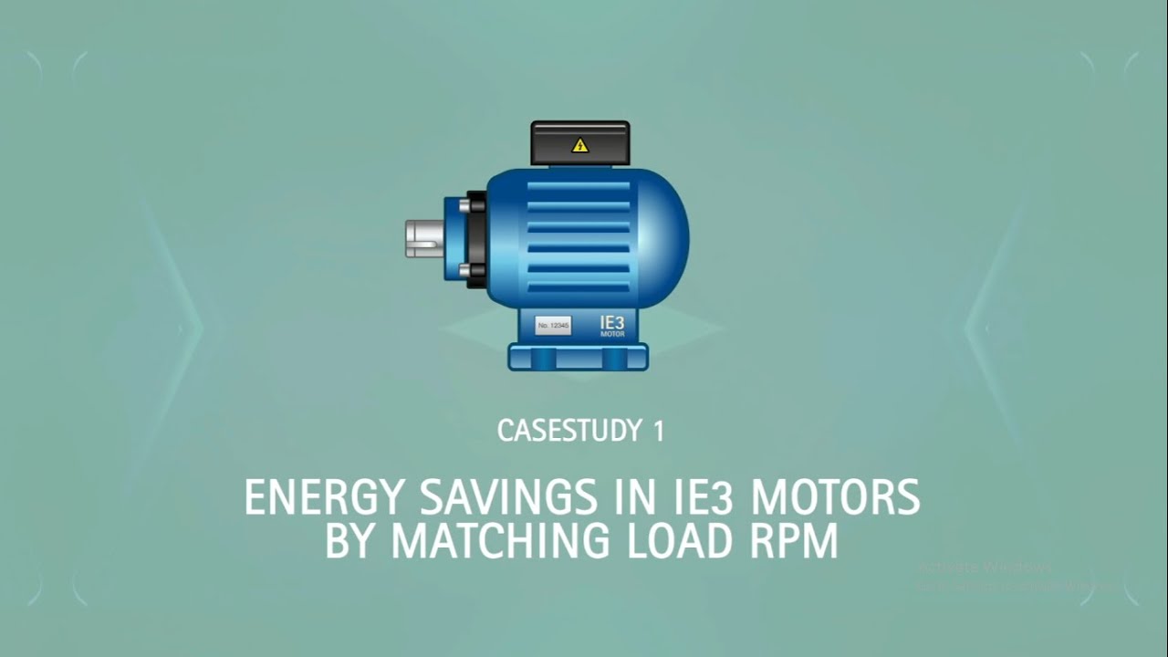 IE3 Motor CASE STUDY