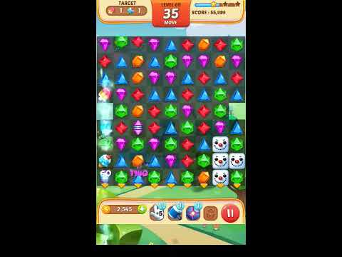 Jewel Match King Level 69 - Walkthrough ( No Booster )