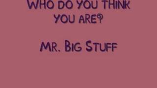 Big Stuff -  Jean Knight - Lyrics