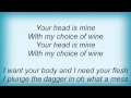 Unleashed - Your Head Is Mine Lyrics