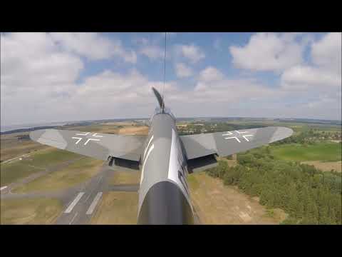 Messerschmitt Bf109 G-14 (D-FMGV) First Flight