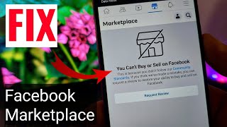 Facebook Marketplace not showing up - You can