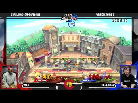 FGF10 - MAD (Toon Link) Vs. DarkAura (Shulk, Lucas) - WR3