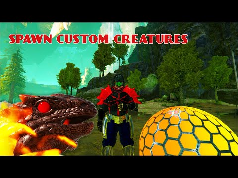 ARK Simple Spawners Mod Guide - Spawn Custom Dinos!