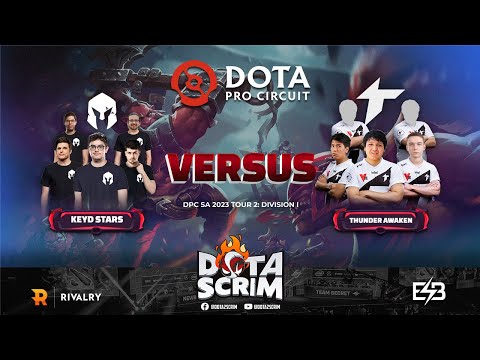 Keyd Stars vs Thunder Awaken - DPC SA 2023 Tour 2: Division I - Game Highlights - BO3