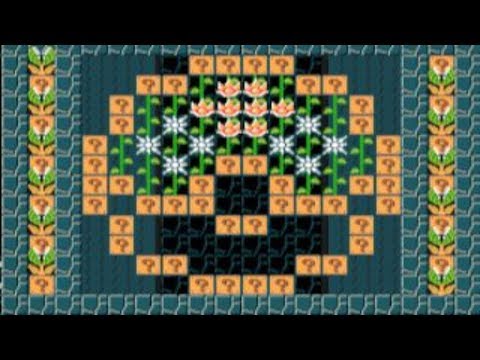 #188 Skiploom by Gold - Super Mario Maker - No Commentary 1bp
