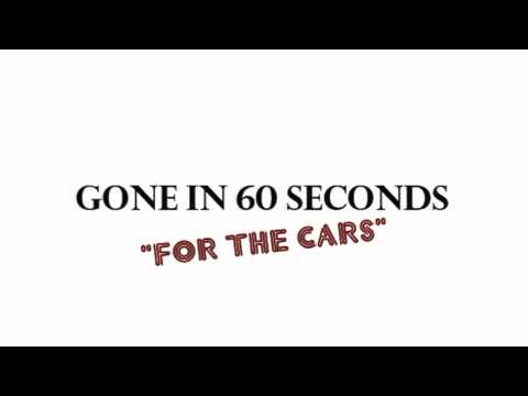 Soundtrack Masterpieces - GONE IN 60 SECONDS - ''For The Cars''