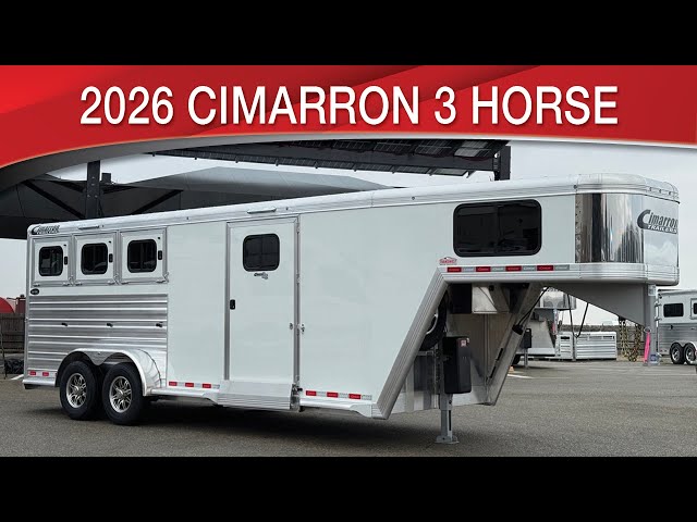 Preview image of 2026 Cimarron Norstar 4 Horse Gooseneck Custom Build youtube video