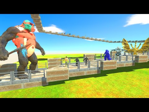 King Kong Death Climb - Animal Revolt Battle Simulator