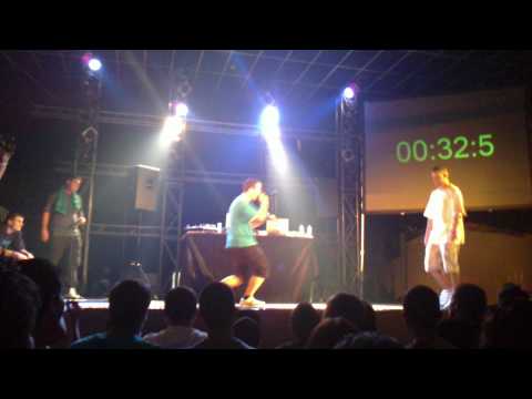 Navalha vs El Negro - Batalla de gallos hipnotik Alicante 2010