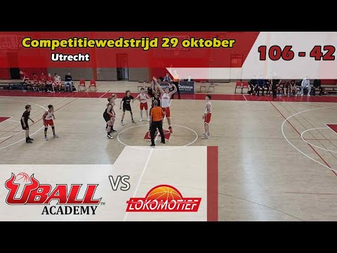 UBALL U16 vs Lokomotief U16 - 29 oktober 2022