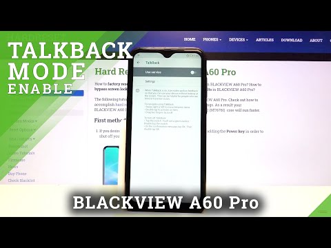 How to Enable TalkBack in BLACKVIEW A60 Pro – Use Voice Assistant