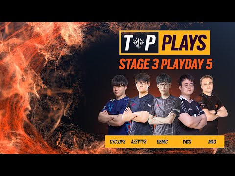 TOP PLAYS: Rainbow Six APAC League - North Division 2021 - Stage 3 Playday 5