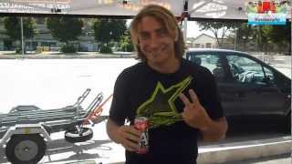 preview picture of video 'Andrea Betti Stunt man su Kawasaki : Swot Gang - Video Intervista a Guidonia (Roma)'