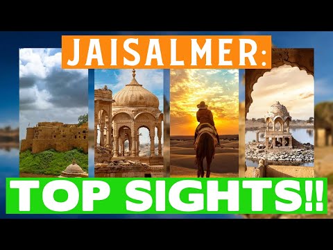 Top 4 Places to Visit in Jaisalmer!