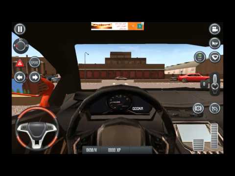 Lamborghini in driving school 2016