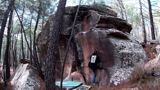 Video thumbnail: Lance de los huertos, 6c. Albarracín