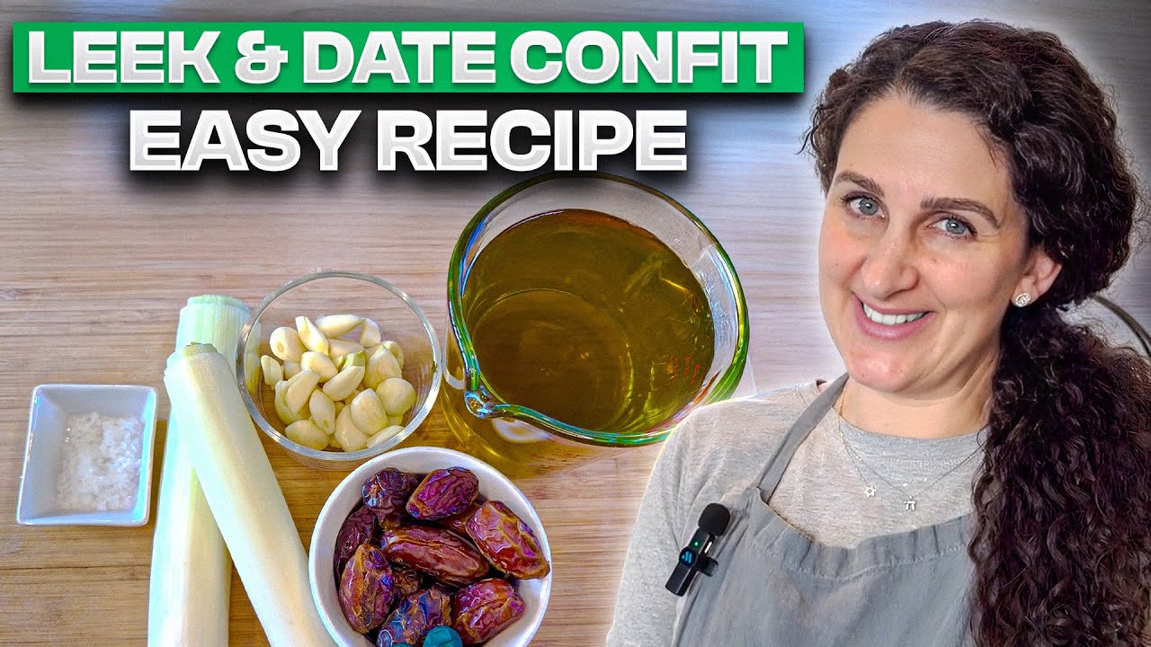 Date & Leek Confit Dip