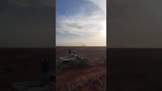 preview picture of video 'Antonov AN124 Leaving karratha 28/01/2018'