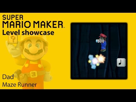 Super Mario Maker - Level Showcase - Maze Runner