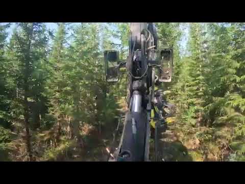 Torstai 22.6.2023 Ensiharvennusta JD1070e/H212