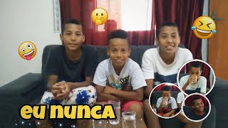 *EU NUNCA* com os irmos Caio e Hugo