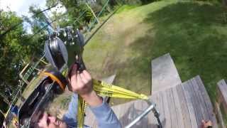preview picture of video 'Grand Vue Park - Zip Line - Orrick FORGE 2013'