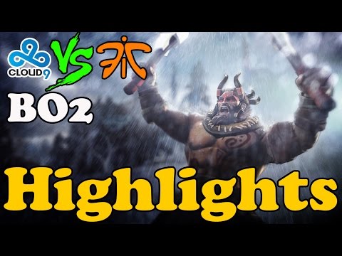 Dota 2 - Cloud9 VS Fnatic - Highlights - Group Stage - The International 5 #ti5