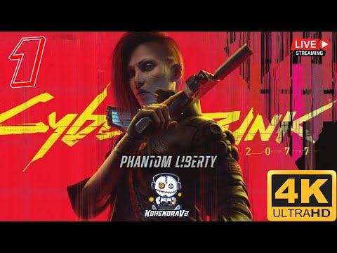 CYBERPUNK 2077 Phantom Liberty Gameplay Walkthrough Part 1 FULL GAME [4K 60FPS PC] - No Commentary]